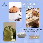 Embalagens termicas para gelato e sorvetes